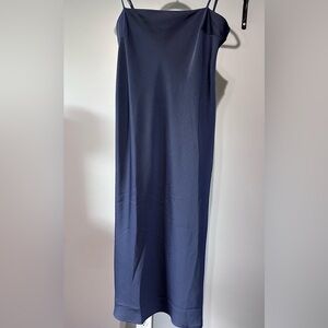 a new day Women's Elegant Blue Slip Dress